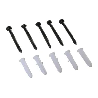 HOMCOM Set complet pentru ușă culisantă de 200 cm cu ghidaj pe podea, șină pentru ușă culisantă, role de alunecare, kit pentru ușă dublă din oțel carbon(m-4)