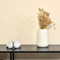 HOMCOM Etajeră cu 5 rafturi deschise, cadru metalic, pentru bucătărie sau sufragerie, negru, 120x35x87,5 cm(m-3)