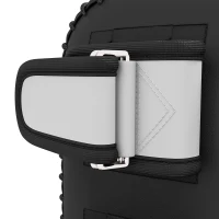 SPORTNOW Plastron pentru Muay Thai, Kickbox, Piele Sintetica, 0,4 kg, 38x20x18 cm, Negru/Rosu/Alb(m-4)
