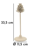 Mauro Ferretti Suport Lumanare Dune Pigna Cm Ø 11,5X33,3(m-6)
