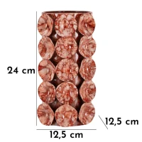 Mauro Ferretti  Vază Picătură Cm 12,5X12,5X22(m-7)