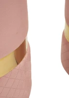 Mauro Ferretti Puf Cu Depozitare Sheffild Roz Set 2 Bucăți Cm Ø 37X42-28X33(m-3)