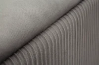 Mauro Ferretti  Banca Cu Depozitare Și Taburet Shopy Gri Set 3 Bucăți Cm 80X37X42-29X33(m-6)