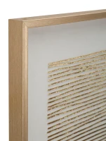 Mauro Ferretti Pictura Abstract Pe Panza, Cu Rama,  Cm 60X3X58(m-2)