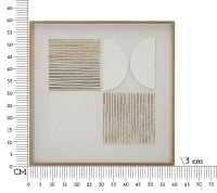 Mauro Ferretti Pictura Abstract Pe Panza, Cu Rama,  Cm 60X3X58(m-6)