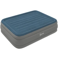 Outsunny King-Size Inflatable Mattress, with Built-In Electric Pump and Bag(m-1)