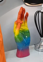 Mauro Ferretti Mână Curcubeu Ok, 16 X 10,5 X 36 Cm(m-9)