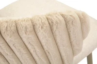 Mauro Ferretti Scaun De Bar Alaska -B- Crem Set 2 Bucăți Cm 55X58X106 (Înălțime Scaun Cm 77)(m-6)