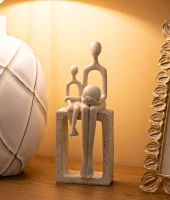 Mauro Ferretti Statuetă Maternitate Cu Pietre, 10 X 7,5 X 26 Cm(m-8)