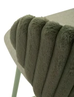 Mauro Ferretti Scaun De Bar Alaska -B- Verde Set 2 Bucăți Cm 55X58X106 (Înălțime Șezut Cm 77)(m-6)