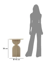 Mauro Ferretti Masuta Dune Cm Ø 45X56(m-7)