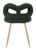 Mauro Ferretti Scaun Mini Ilary Verde Cm Ø 40X67 (Inaltime Sezut Cm 46)(m-5)