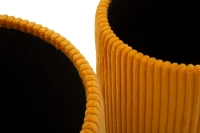 Mauro Ferretti Puf cu depozitare, 2 bucăți cm ø 38 x 38-32 x 26(m-8)