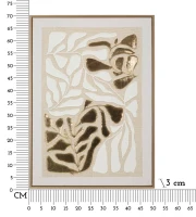 Mauro Ferretti Tablou ,,Goldy" Cu Ramă, Pictat Pe Panza -B- Cm 50X3X68(m-6)