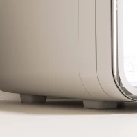 HOMCOM Kosmetik Kühlschrank 10L Extra Leise 12V/240V zum Kühlen und Erwärmen Kleiner Kühlschrank für Schlafzimmer Make-up(m-5)