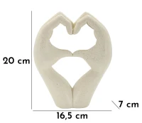 Mauro Ferretti Sculptura Love Stons Cm 16,5X7X18(m-8)