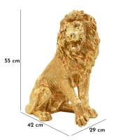 Mauro Ferretti Statueta Decorativa Leul Shant 45X29X53(m-11)