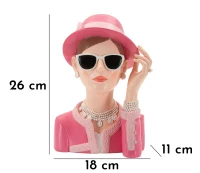 Mauro Ferretti Statueta Donna Paris -C- Cm 18X11X24(m-7)