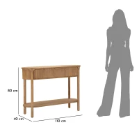 Mauro Ferretti Consolă Goteborg Cm 110X40X78(m-11)
