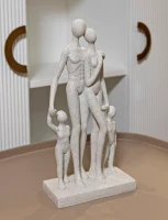 Mauro Ferretti Statuetă Familie Cm 16X8X30,3(m-8)