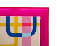 Mauro Ferretti Pictura Pe Panza Lacuită Cu Lac Acrilic Și Ramă  -A- Cm 60X3,3X78(m-3)