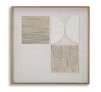 Mauro Ferretti Pictura Abstract Pe Panza, Cu Rama,  Cm 60X3X58(m-1)