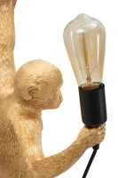 Mauro Ferretti Aplice cu design maimuță auriu Cm 32X32X62(m-6)