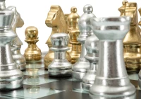 Mauro Ferretti Set Tabla De Sah Negru/Alb Cm 50,5X50,5X12(m-3)