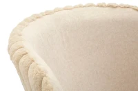 Mauro Ferretti Scaun De Bar Alaska -B- Crem Set 2 Bucăți Cm 55X58X106 (Înălțime Scaun Cm 77)(m-8)