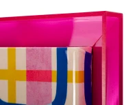 Mauro Ferretti Pictura Pe Panza Lacuită Cu Lac Acrilic Și Ramă  -A- Cm 60X3,3X78(m-4)