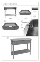 Mauro Ferretti Consolă Goteborg Cm 110X40X78(m-12)