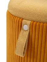 Mauro Ferretti Puf cu depozitare, 2 bucăți cm ø 38 x 38-32 x 26(m-3)