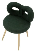 Mauro Ferretti Scaun Mini Ilary Verde Cm Ø 40X67 (Inaltime Sezut Cm 46)(m-4)