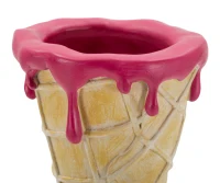 Mauro Ferretti Ghiveci Conic Pentru Flori, 12,5 X 11 X 31 Cm(m-6)