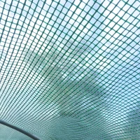 Outsunny Reinforced Walk-In Polytunnel Greenhouse with Metal Hinged Door, 25mm Diameter Galvanised Steel Frame & Mesh Windows (3 x 6M)(m-9)