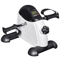 Bicicletă de Antrenament Mini HOMCOM cu Display LED Ideală pentru Acasă și Birou(m-6)