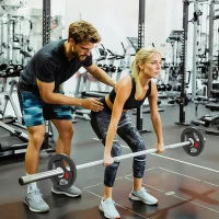 SPORTNOW Set di Dischi Pesi 2x2.5 kg con Foro da 5 cm e 3 Impugnature, Acciaio con Rivestimento in Plastica, Nero(m-7)