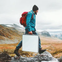 Outsunny Masă De Camping Picnic Pliabilă Portabilă 120 x 60 x 54/70 cm(m-4)