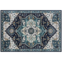 Covor Boho Antiderapant și Lavabil cu Fir Scurt 230x160cm Multicolor