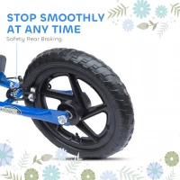HOMCOM Teen Push Scooter Kids Children Stunt Scooter Bike Bicycle Ride On Blue(m-6)