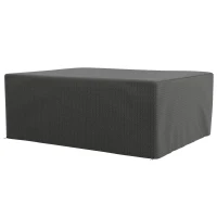 Outsunny Housse salon de jardin extérieure bâche de protection extérieure anti-UV  en polyéthylène 235 x 190 x 90 cm gris(m-1)