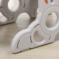 AIYAPLAY Space-Themed Baby Slide, Indoor Freestanding Kids Slide, for Ages 1.5-3 Years - Blue(m-7)