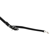 HOMCOM Fietskar Aanhangwagen voor fiets 40 kg laadvermogen Transportkar Handkar Trekhaak Staal Zwart 139 x 71,5 x 49 cm(m-11)