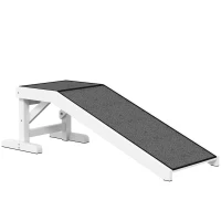 PawHut Pet Ramp with Non-Slip Carpet 125 x 40 x 35.5cm Pine Wood(m-1)