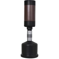 HOMCOM Standing Punching Bag Dummy Training Partner Punching Bag 158-186 cm Height Adjustable NEW Black+Brown(m-7)