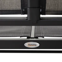 Outsunny schommelbank 120 cm x 70 cm x 88 cm(m-10)