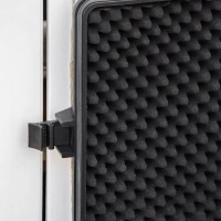 Valise antichoc - mallette d'extérieur appareil photo - mousse prédécoupée - étui rigide étanche appareil photo - PP noir(m-9)