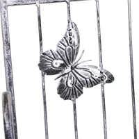 Outsunny bloemenrek, bloemenstandaard, bloementrap, plantenrek, plantenstandaard, metaal(m-7)