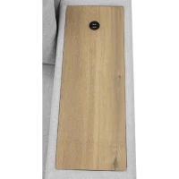 Canapé d'angle convertible réversible VALDO 3 a 4 places - Tissu Souris - Tablette avec USB - Coffre + Pouf - L247xP143xH86 cm(m-6)