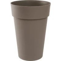 Vase haut Rond Ø 46 cm - EDA - Toscane - Ø 46 x H. 65 cm - 67 L - Taupe(m-2)